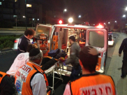  بالصور: إصابة سائق دراجة نارية بحادث ضرب وهرب في شارع شديروت يروشلايم